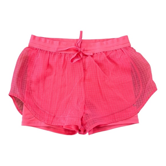 NIKE Running Division 2 In 1  Dri-FIT Running Shorts Aster Pink NEW - Picture 2 of 9